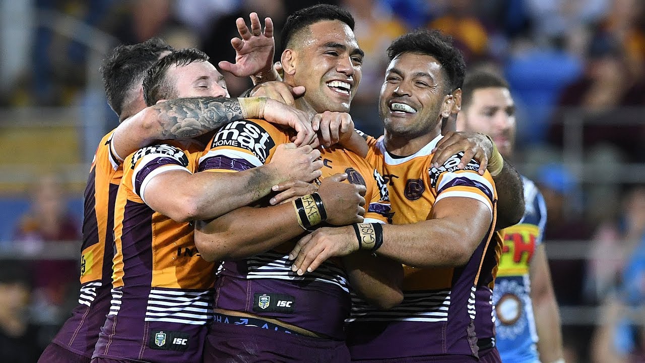 NRL Highlights: Gold Coast Titans v Brisbane Broncos - Round 17