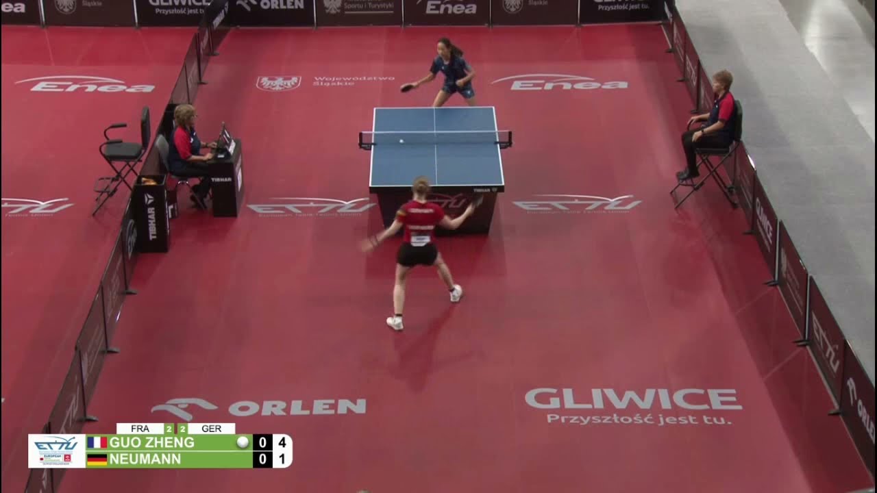 Josephina Neumann (GER) vs Nina Guo Zheng (FRA) | CGT Final | 2023 European Youth Championships