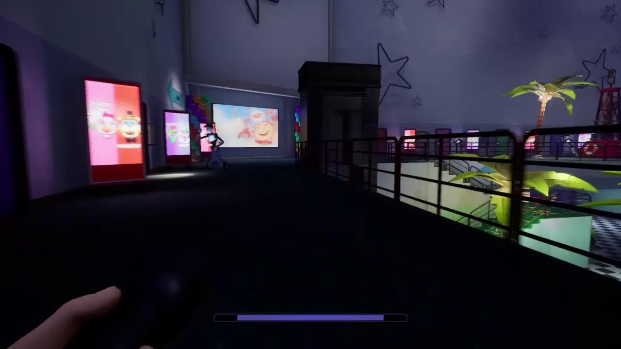 Jugando Five nights at Freddys security breach