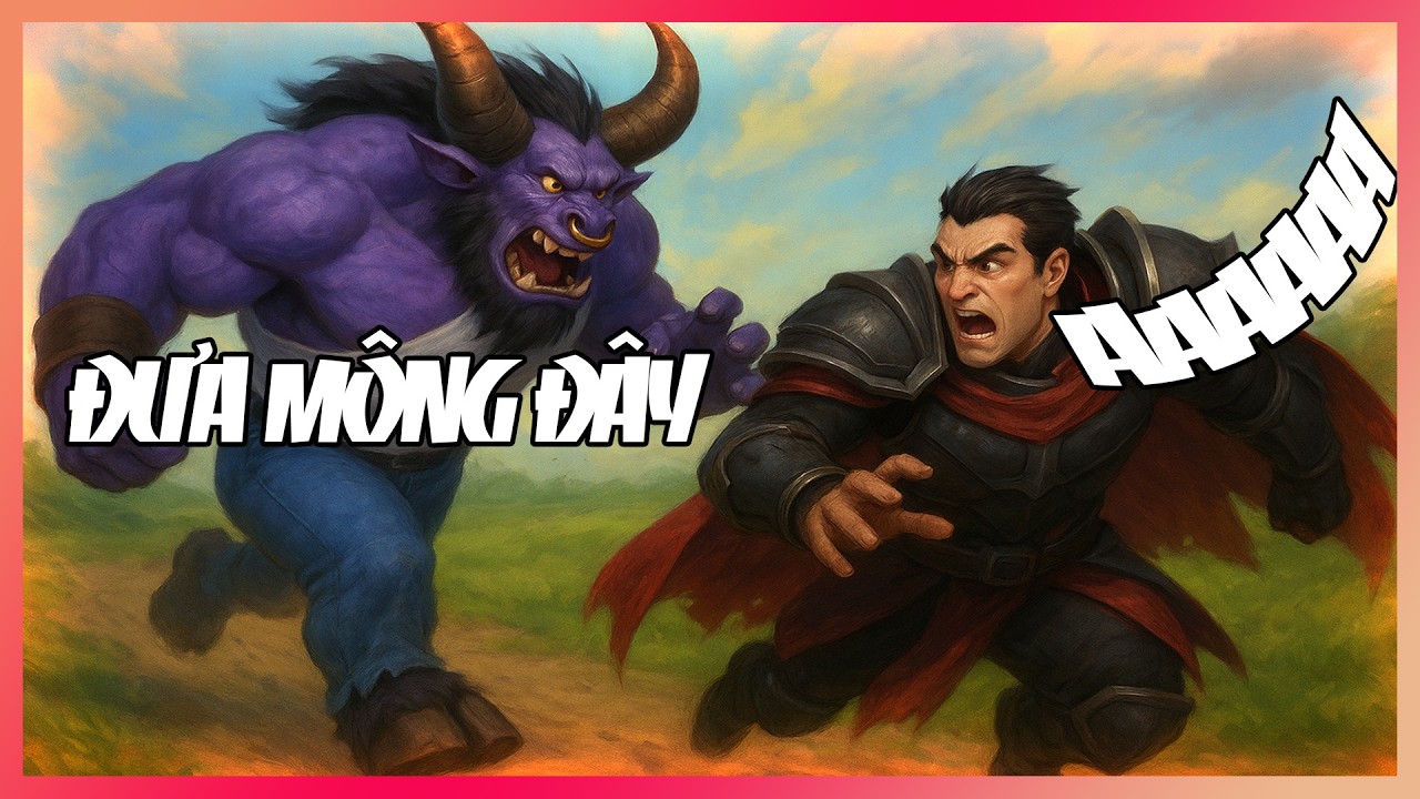 Darius không hiểu tại sao cứ bị bò húc, hóa ra là như này...