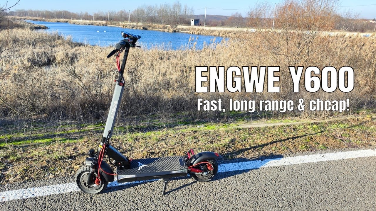 ENGWE Y600 Electric Scooter Full Review - Fast, Cheap & Long Range!