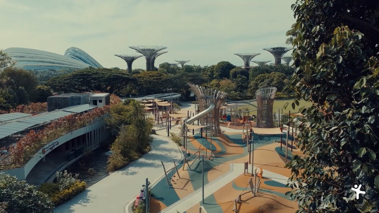 Gardens by the bay, Singapur - KOMPAN