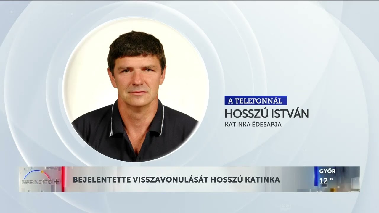 Bejelentette visszavonulását Hosszú Katinka - HÍR TV