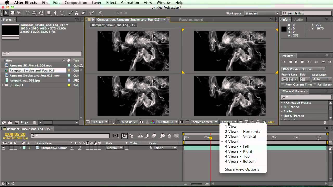 Discovering After Effects Training - AE Interface - Rampant Design Tools