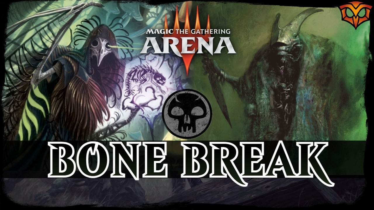 BLACK AGGRO BREAKS | MTG Arena Mono Black Skeleton Zombie STRIXHAVEN Standard Deck