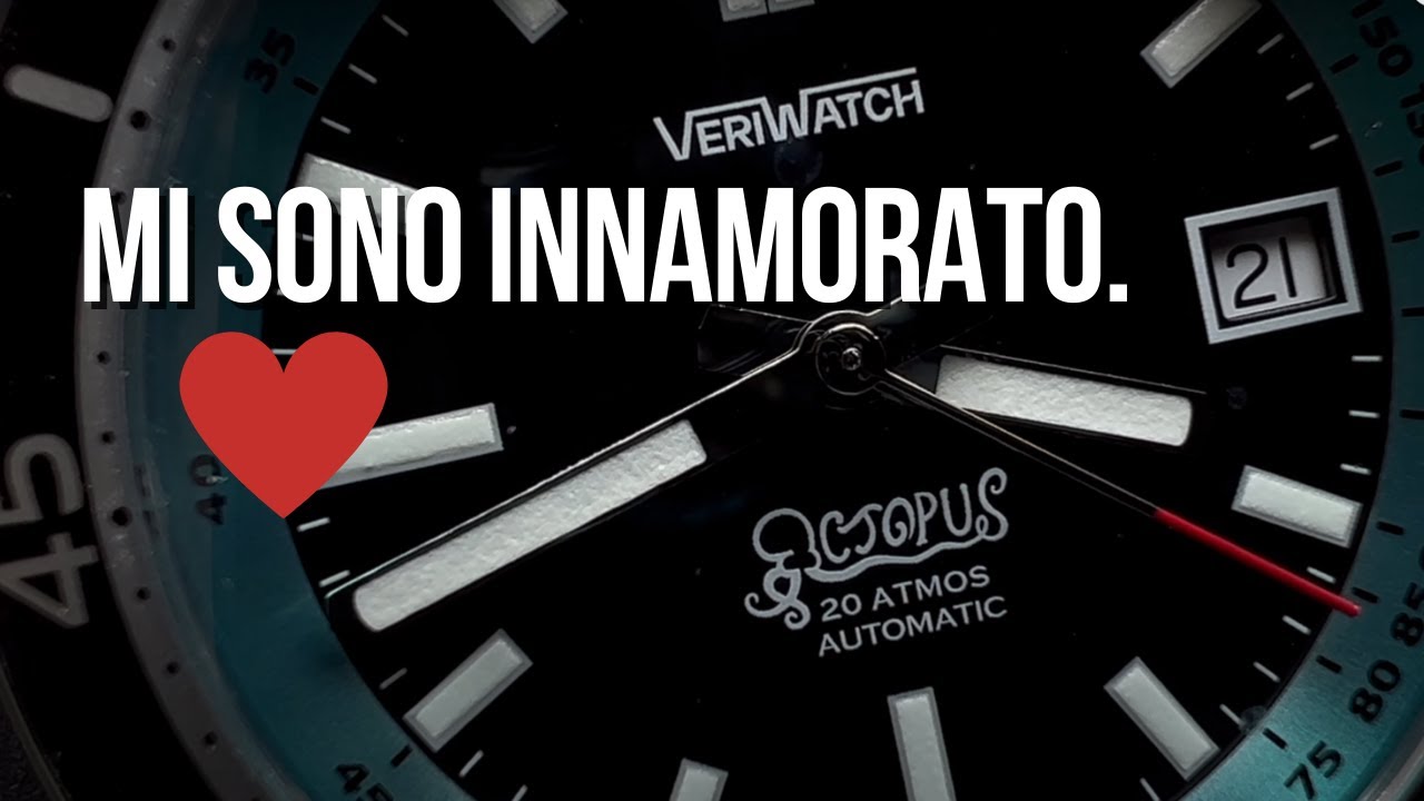 VeriWatch Octopus: mi sono innamorato di questo orologio!