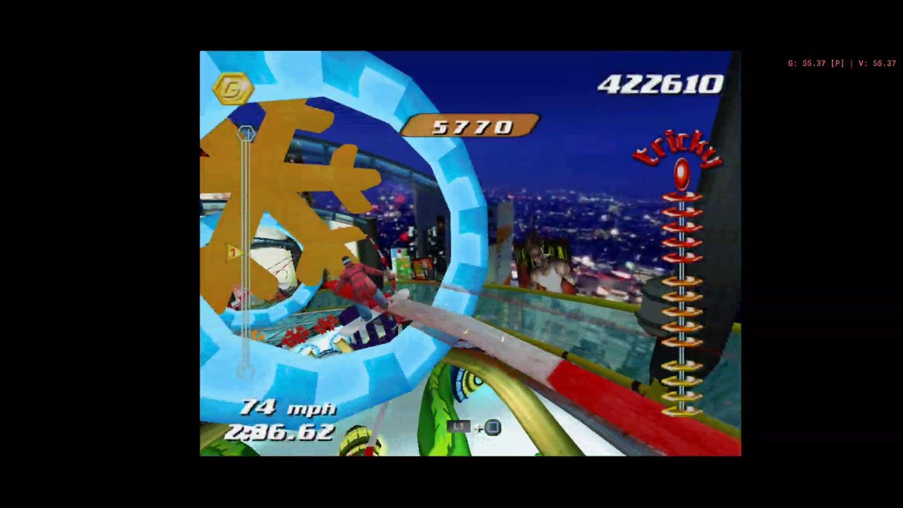 ssx tricky live showoff in garibaldi!( That's why i don't play other tracks because its lagging.