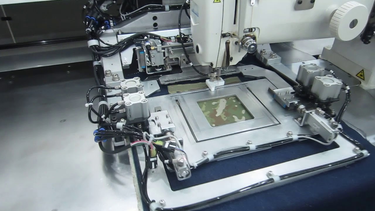 Juki -AP876 - Automatic Pocket Setter machine with cargo pocket