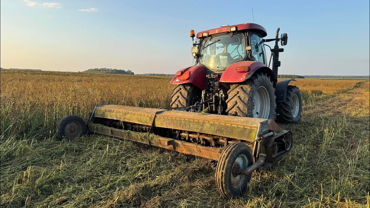 CASE MAXUUM 140 Przegląd Po Remoncie + TESTY KOSIARKI/MULCZARKI Z321! Rolnik Łukasz 