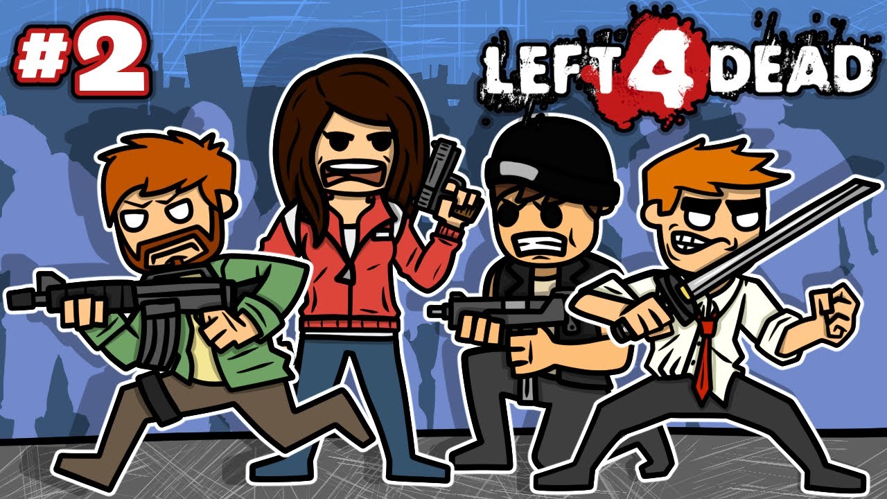 Into the Sewers! | Left 4 Dead [Pt 2] | (No Mercy)