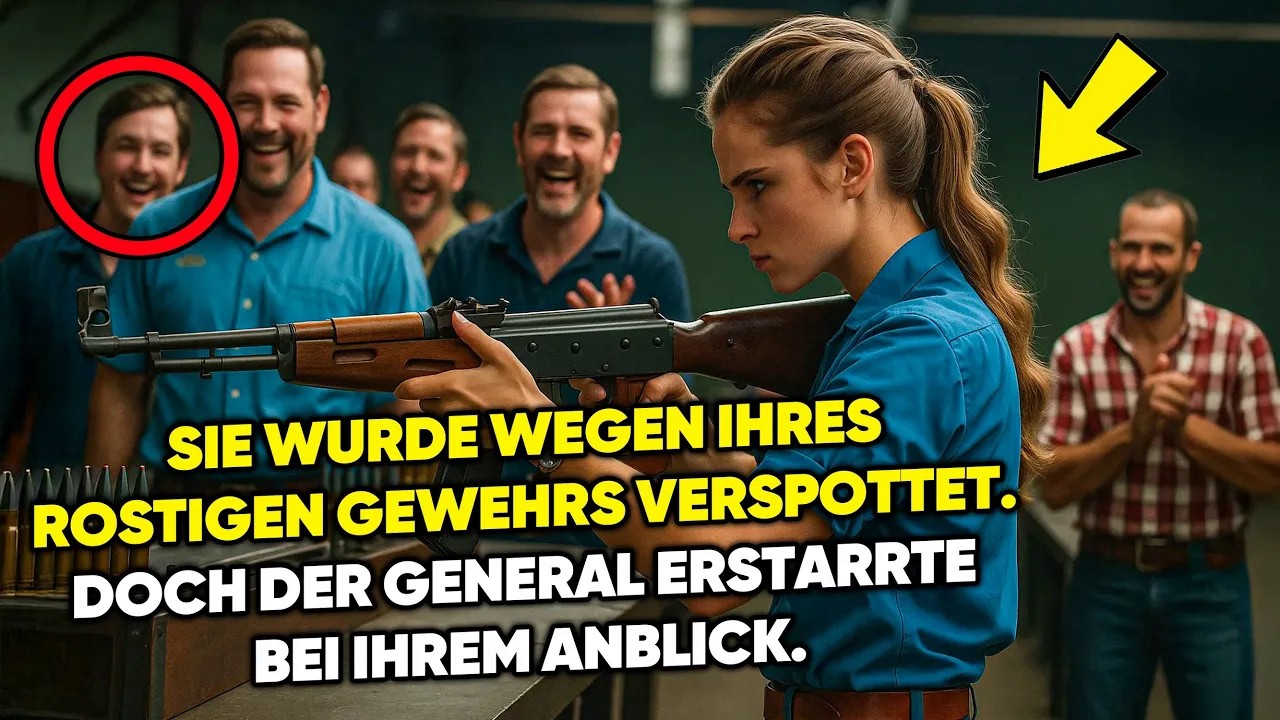 Sie wurde verspottet wegen ihres rostigen Gewehrs – doch der General erstarrte bei ihrem Stand