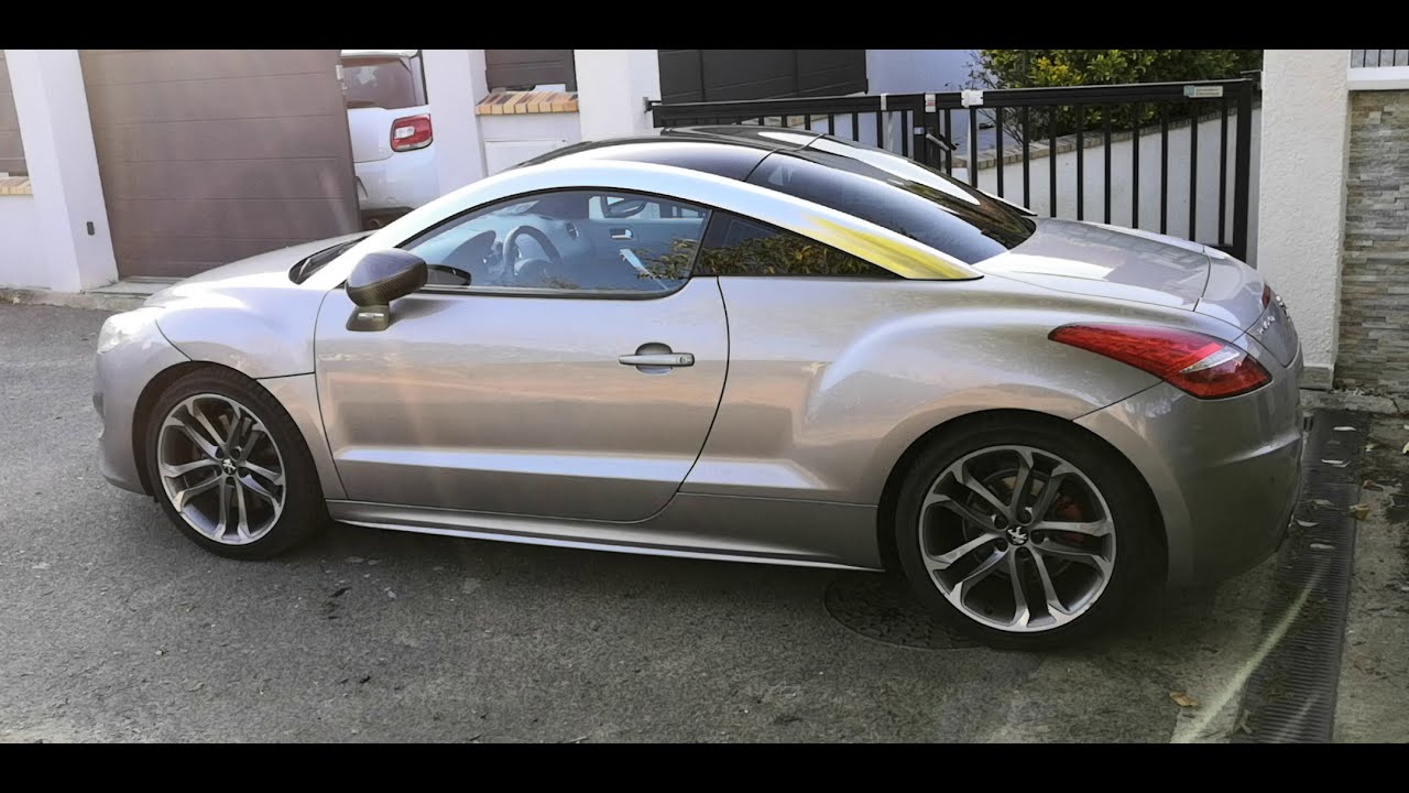 Acceleration and Sound Peugeot RCZ 200 thp.