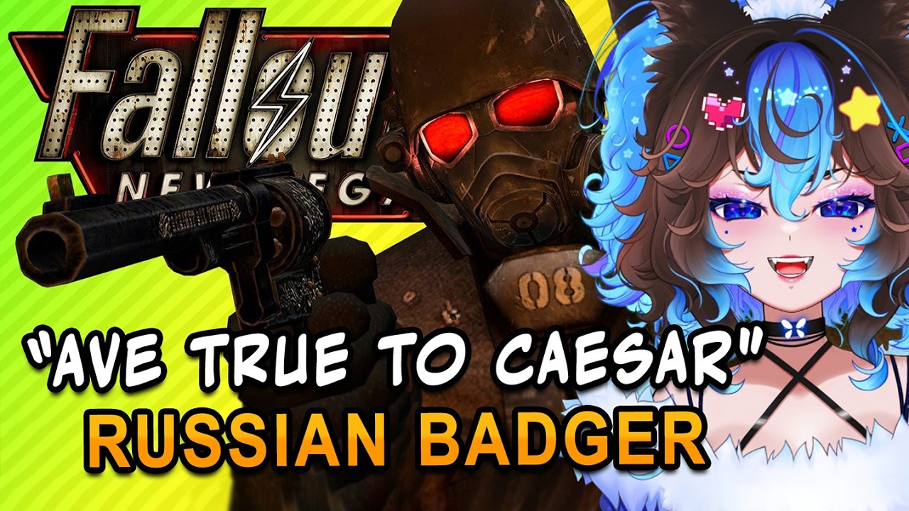 FALLOUT: NEW VEGAS is INSANE | First Time Watching Russian Badger