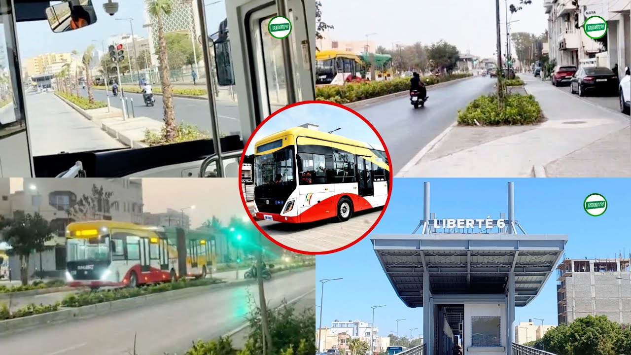 LE BRT TRANSFORME LE VISAGE DE DAKAR 🚌✔