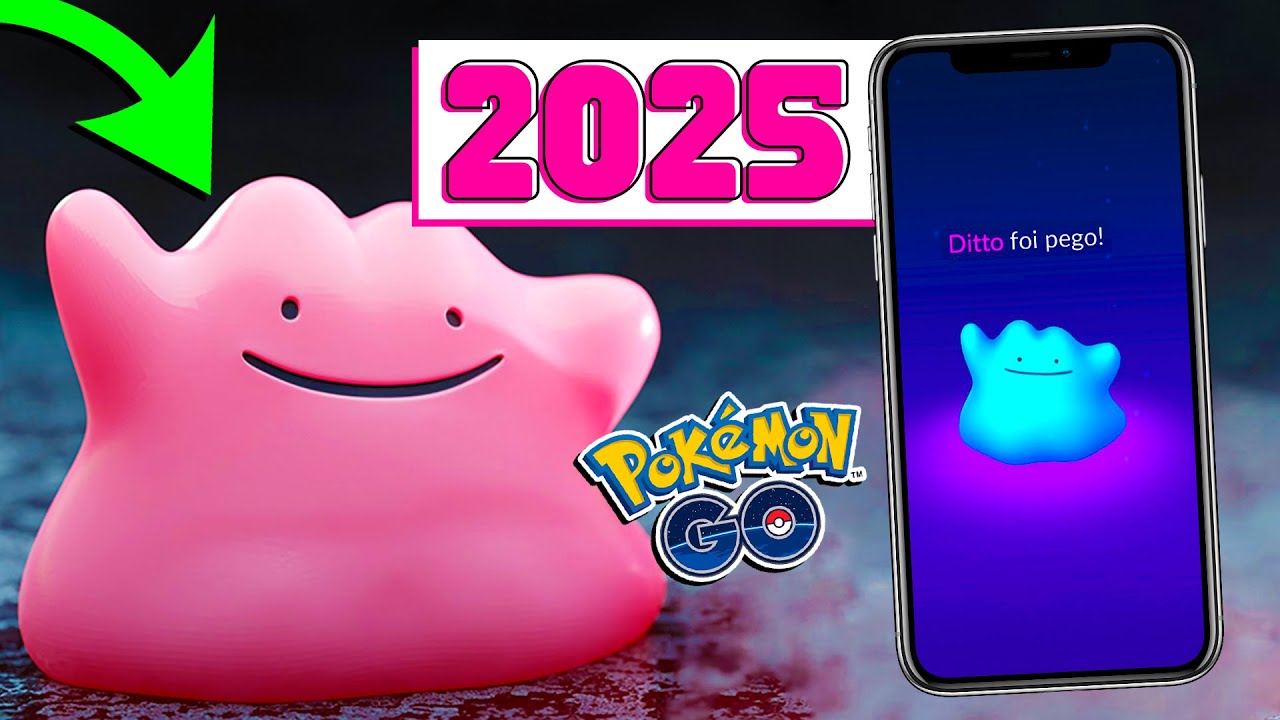 DITTO MUDOU!!!! COMO CAPTURAR O DITTO NO POKÉMON GO EM 2025!! Dicas de Pokémon GO