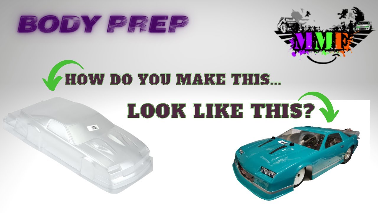 Body Prep of a drag body