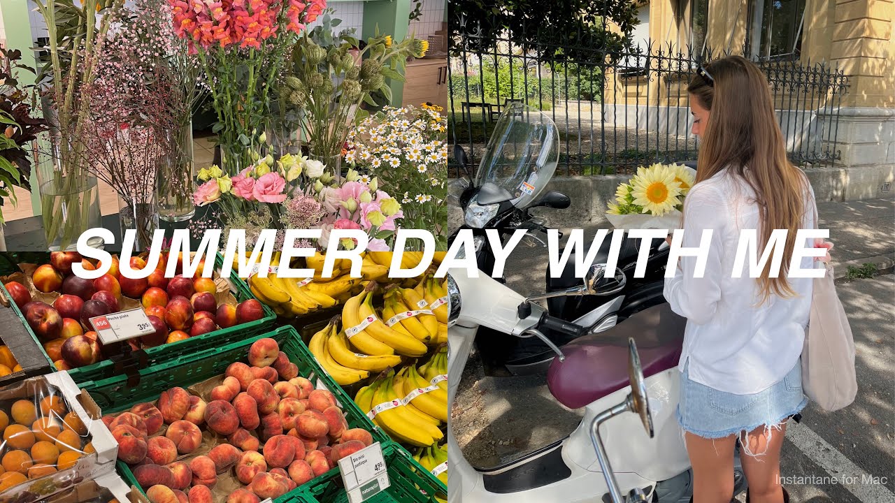 SUMMER VLOG | Get ready with me, Market, Last Station...