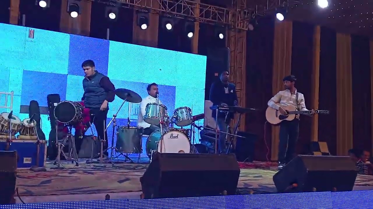 Instrumental मिले हो तुम हमको,मुस्कुराने की वज़ह तुम हो Arun Rishi Rock band 