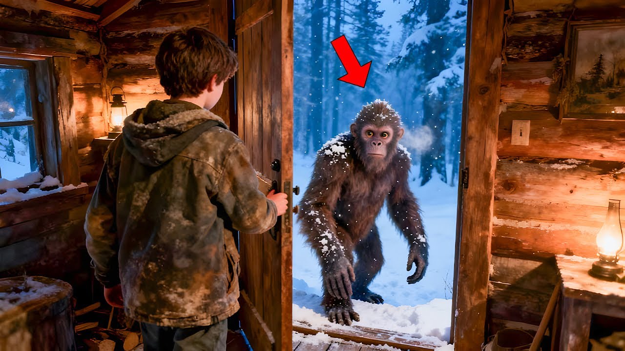 Baby Bigfoot Knocked on Mountain Boy's Door Every Night, Then The Amazing Happened...