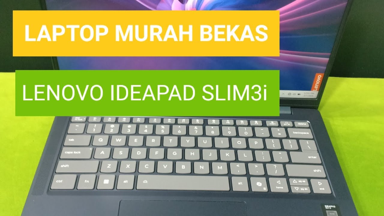 LENOVO IDEAPAD SLIM3I INTEL CORE I5 GEN   13 (Kondisi second tapi supermulus)