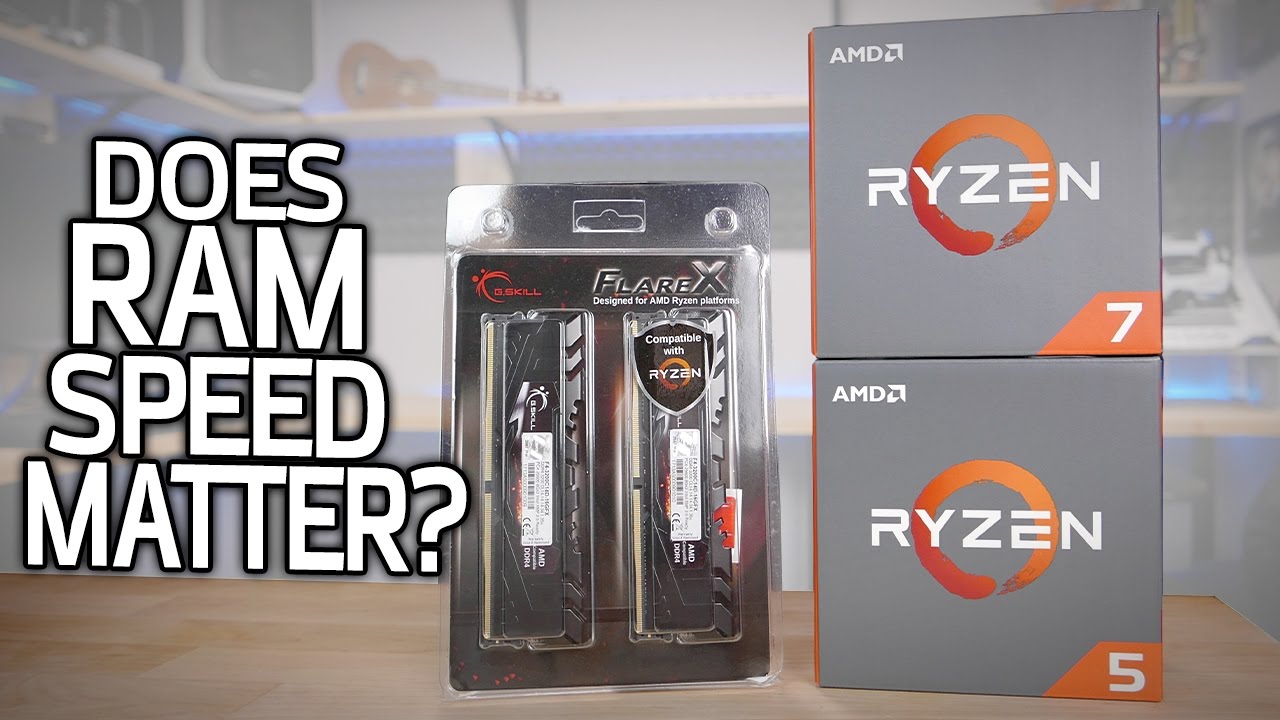 RYZEN TEST: Does RAM Speed Matter?