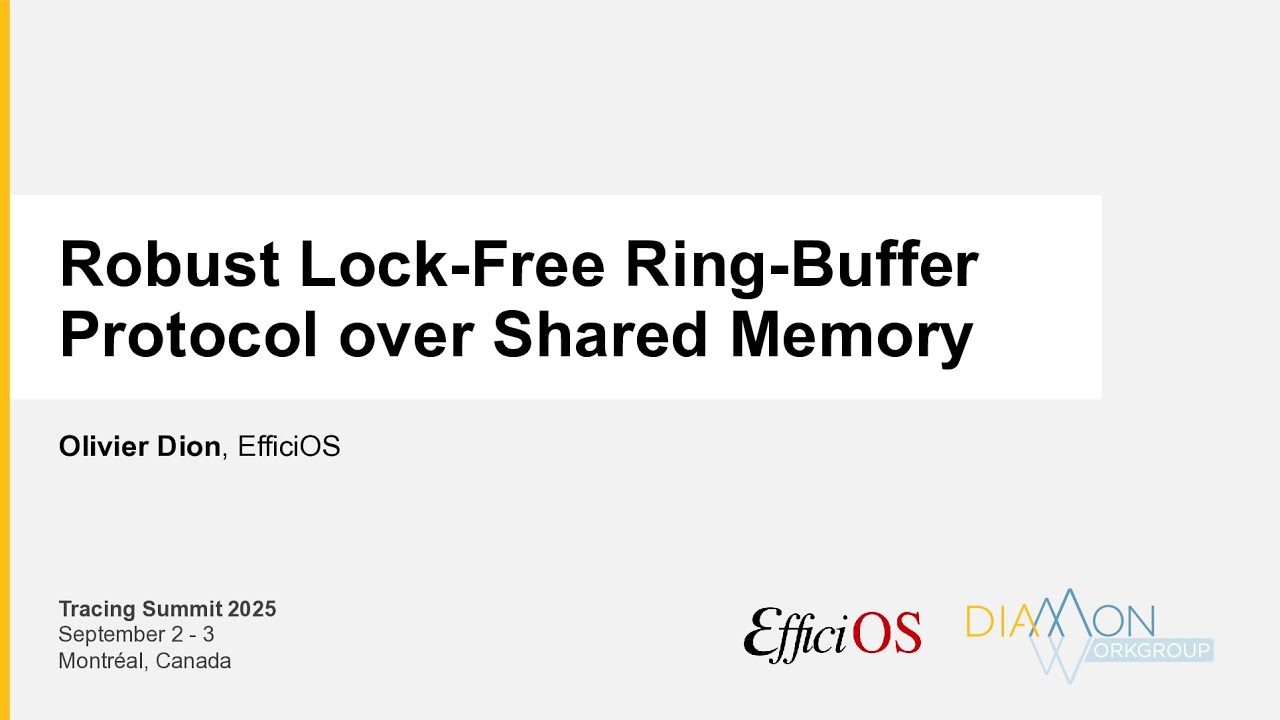 TS2025 - Robust Lock-Free Ring-Buffer Protocol over Shared Memory