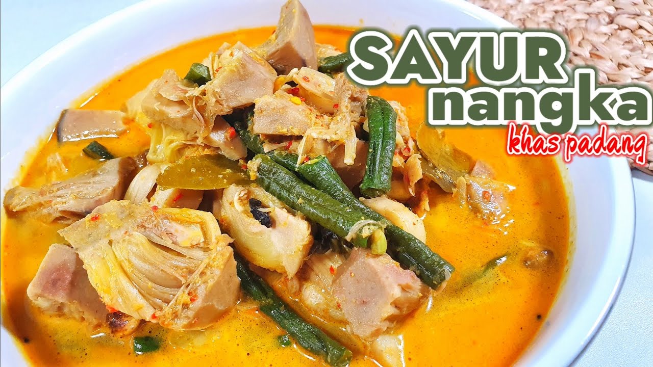 NGGA ADA INI NGGA KOMPLIT  --- RESEP SAYUR NANGKA KHAS PADANG