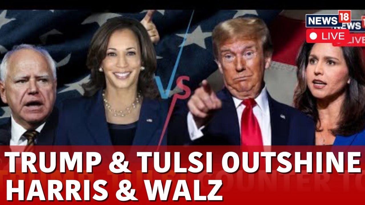 Trump Live | Trump Vs Kamala Harris | Trump Speech | Trump Rally | Trump Campaign | News18 | N18G