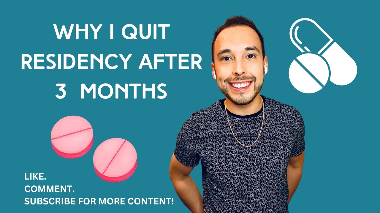 WHY I QUIT RESIDENCY AFTER 3 MONTHS! MENTAL HEALTH MATTERS! #mentalhealth #mentalhealthawareness