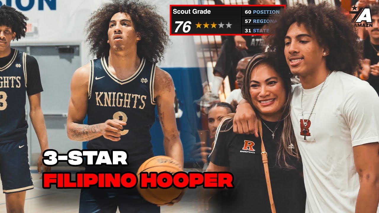 Rutgers is getting another FILIPINO hooper?! | Lino Mark Senior Highlights