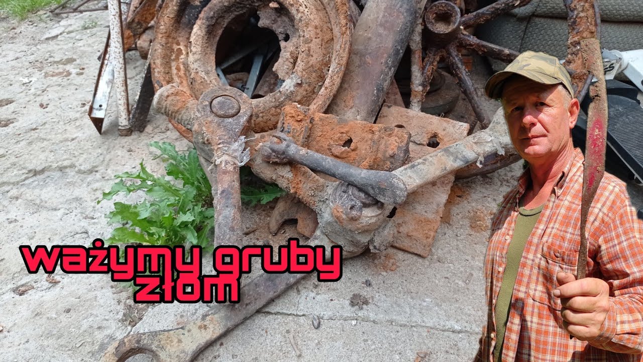 Ważymy gruby złom z magnesu