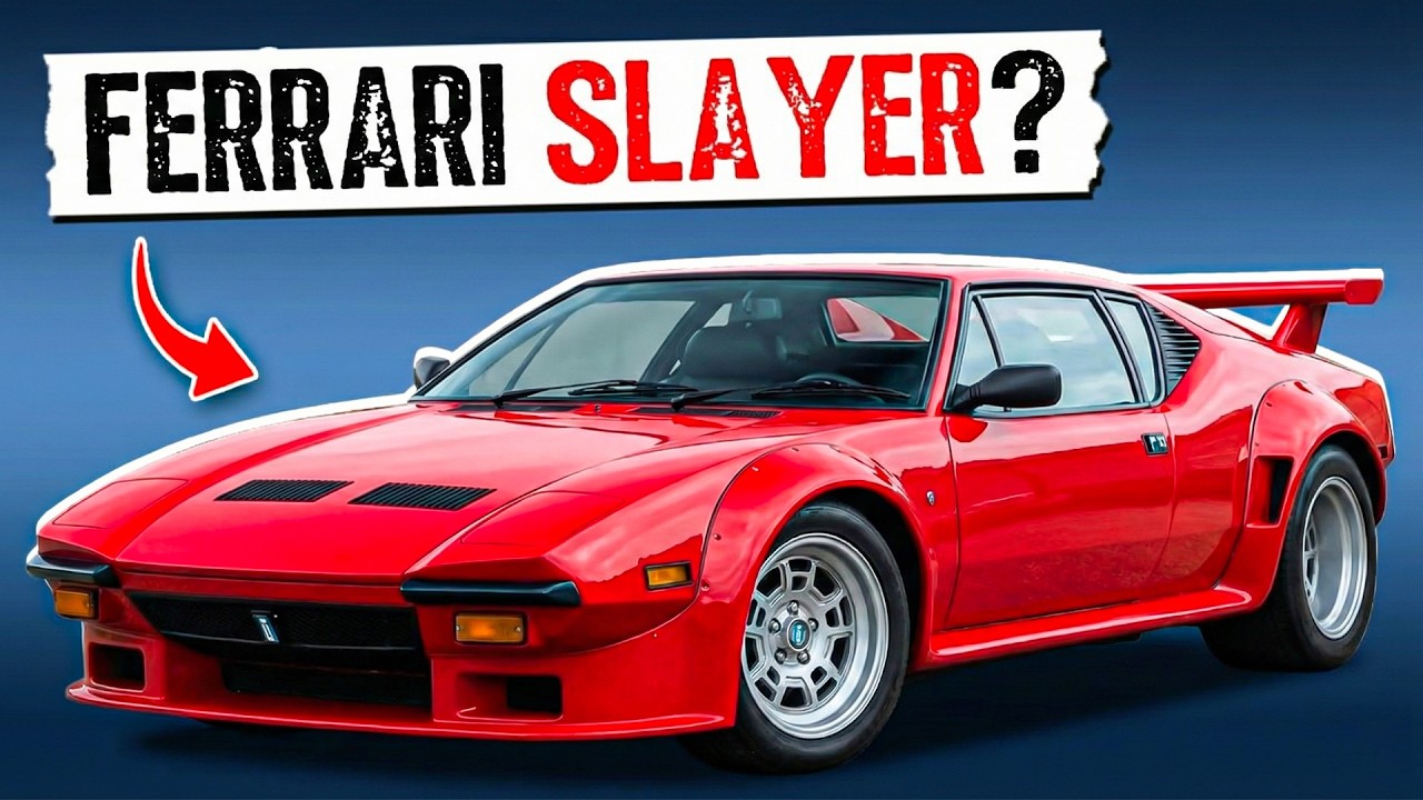 How the De Tomaso Pantera Took on Ferrari and Won