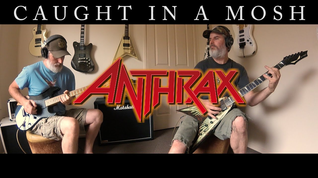 Anthrax - Caught In A Mosh Guitar Cover