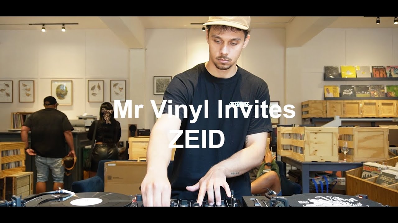Mr Vinyl Invites... ZEID (@gabriel.zeid) #VinylOnly (House / Techhouse Set)