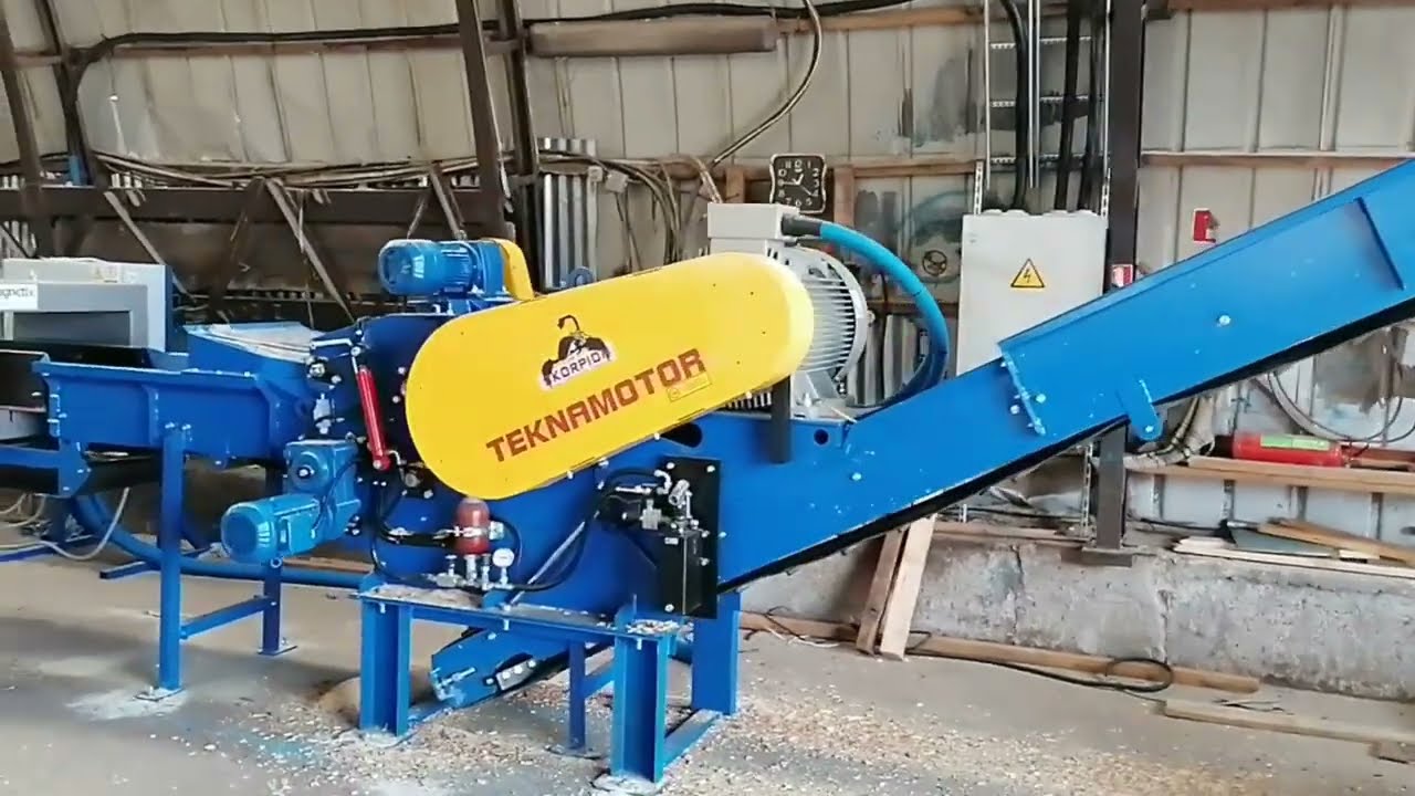 Wood Chipping Line Teknamotor - Skorpion 500 EB/3