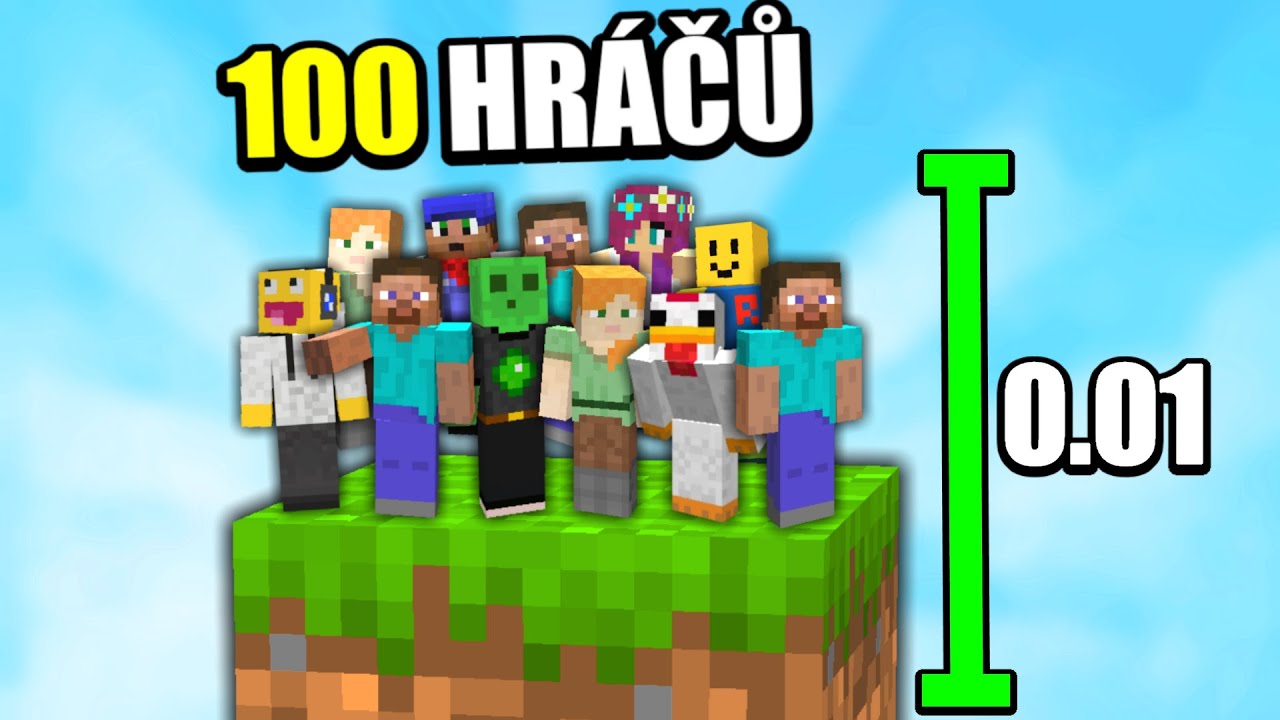 100 Hráčů plní moje NEJMENŠÍ úkoly