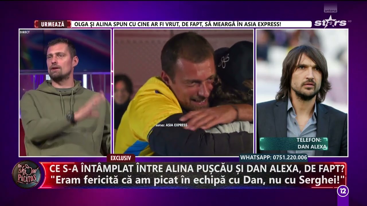 Dan Alexa, reflecții după Asia Express: Alina Pușcău e ca o soră pentru mine!