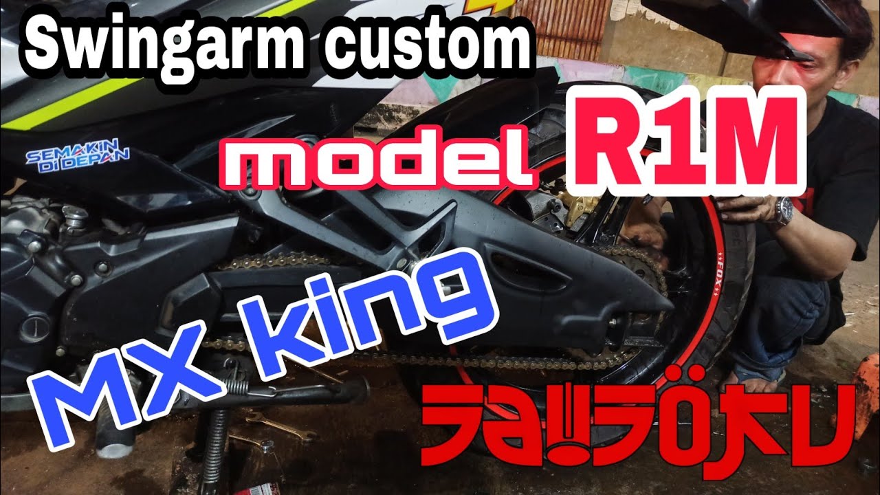 Swingarm custom model R1M MX king...