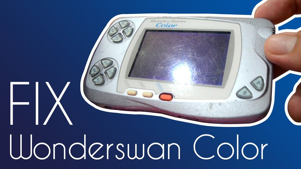 FIX Wonderswan Color Not Turn On