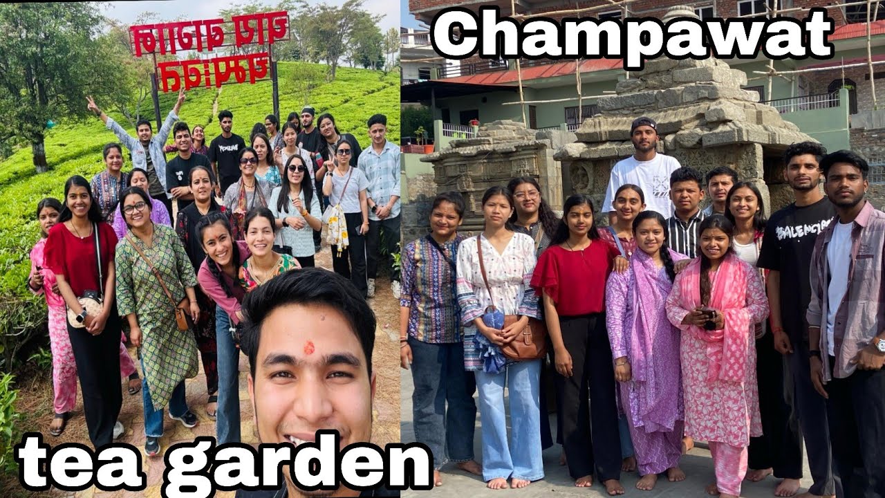 Champawat vlog | tea garden | golju mandir |geography education tour