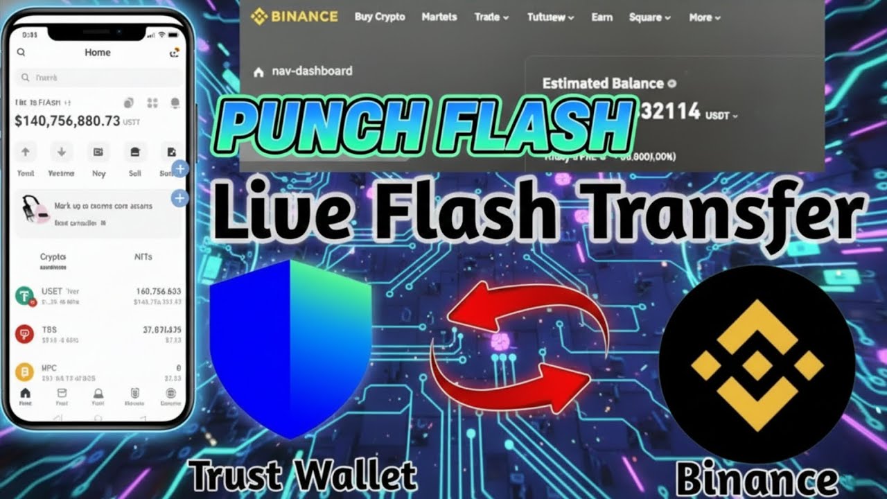 How to create flash usdt |Live trust wallet to Binance | Flash USDT Trc20, Flash BTC & Trust Wallet