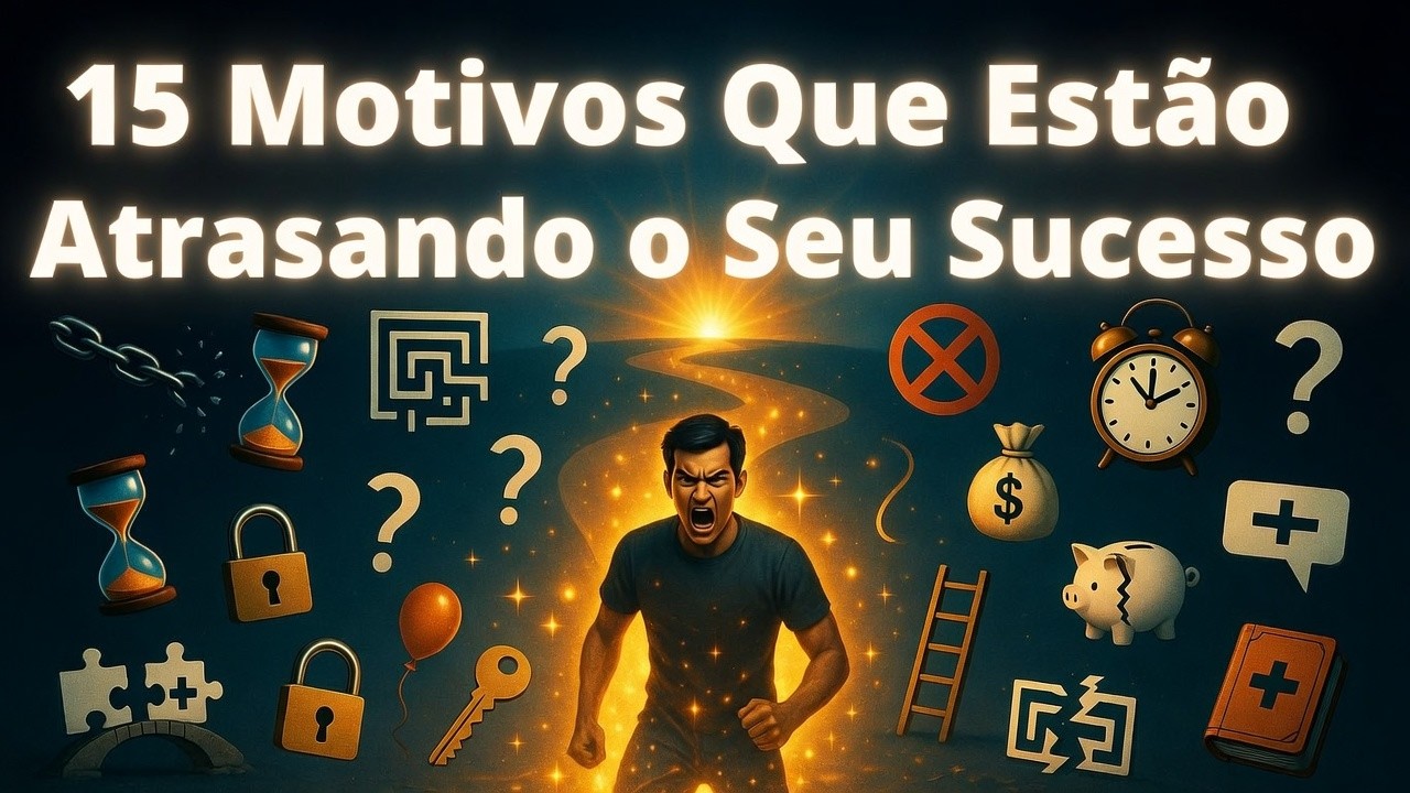 15 Motivos Que Estão Atrasando o Seu Sucesso!