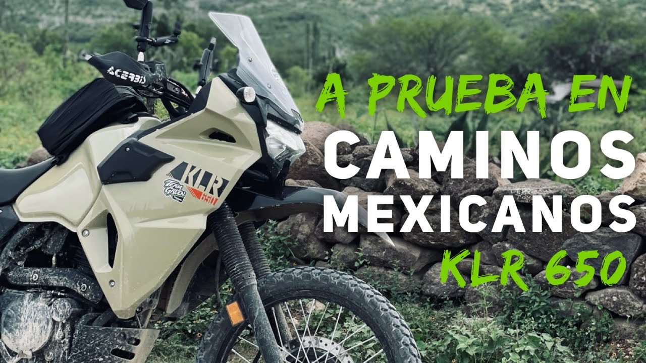 Kawasaki KLR 650 ⛔️probada hasta en situaciones inusuales ⛔️