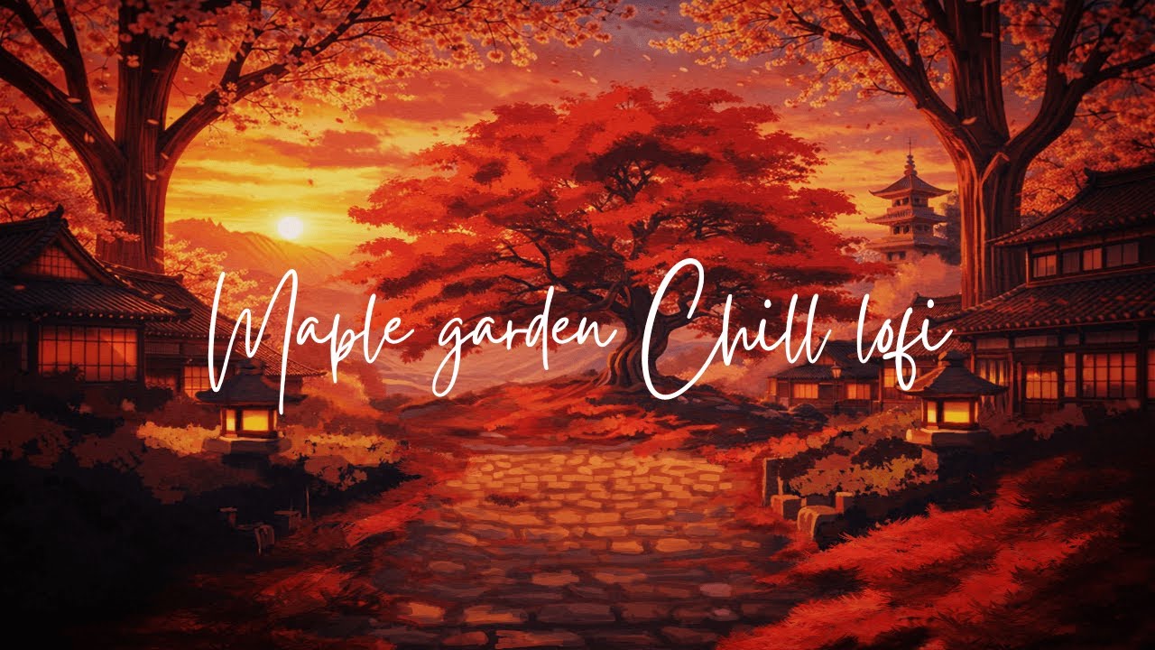 Maple Garden Tape 2 🍁 (80s–90s Japanese Lo-fi/JazzHop) | 1 Hour Chill Beats — Relax • Study • Focus