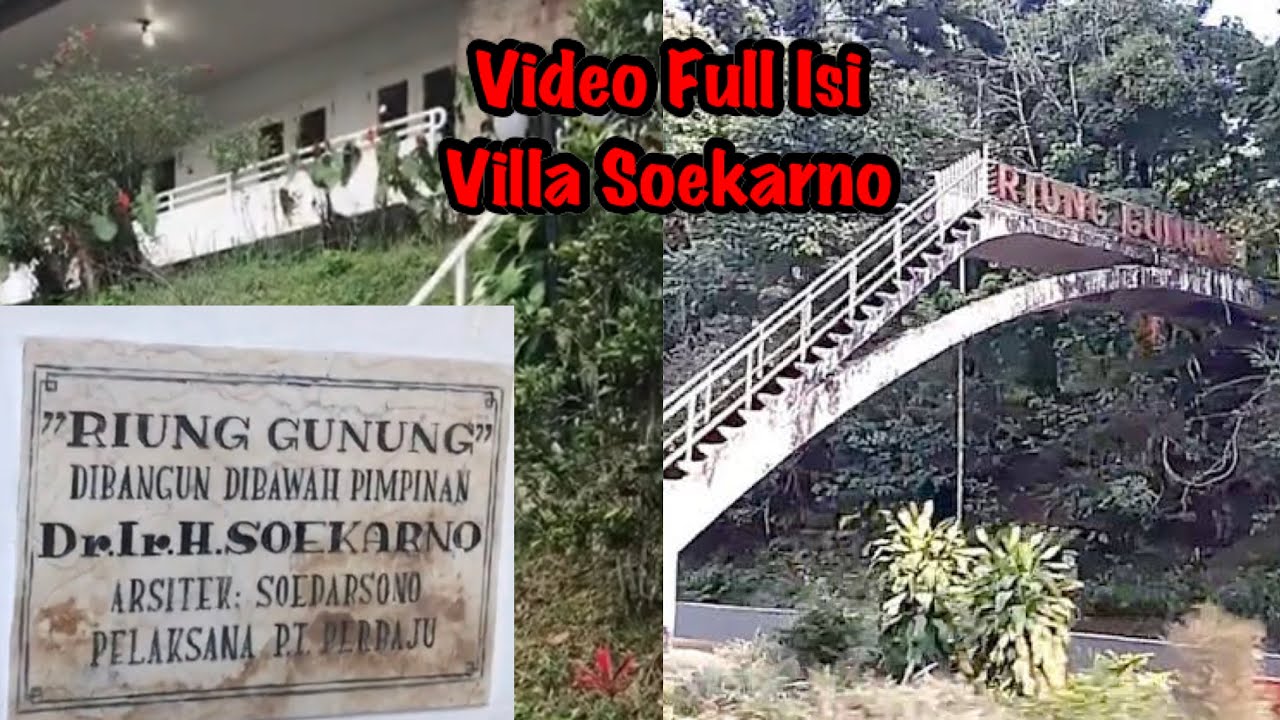 EXCLUSIVE !! VIDEO ISI VILLA SOEKARNO PUNCAK YANG LAGI VIRAL, BIKIN MERINDINK