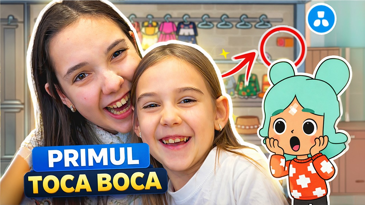 🎮 PRIMUL meu VLOG TOCA BOCA 🏡 Mă Joc cu MARA ȘTEFANIA 😱