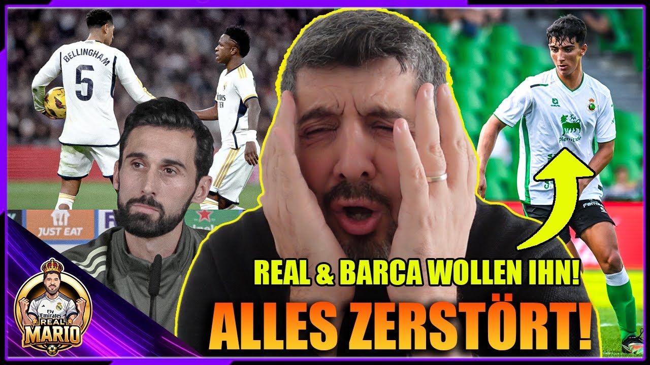 ⛔⚠️REAL MADRID vor dem Kollaps⁉️Diese Pressekonferenz ZERSTÖRT ALLES🤬|⚔️Barça & Real KAMPF UM TALENT