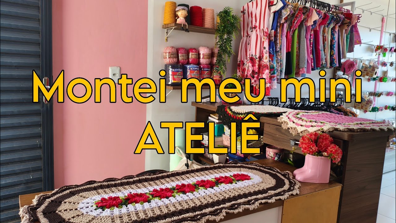 Montando meu Ateliê gastando pouco