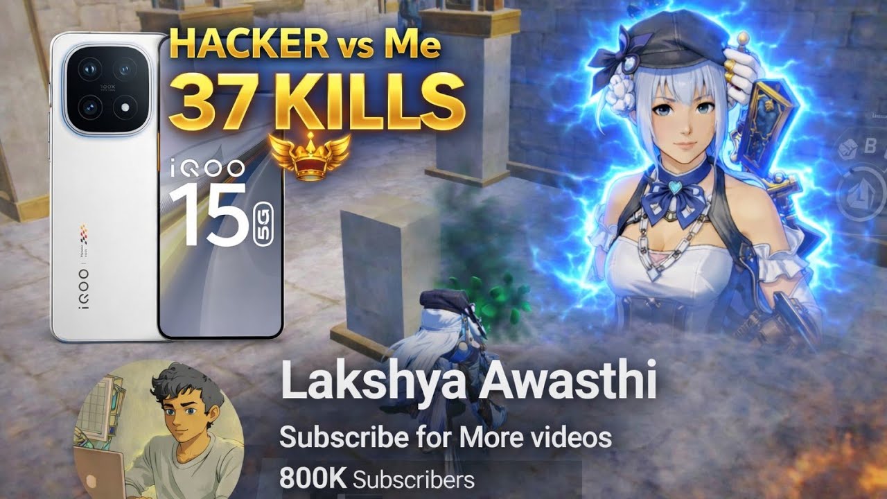 Rush Gameplay in iQOO 15 Maintaining 9 Kd in BGMI Battle Ground Mobile India 