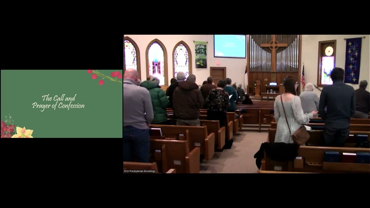 1-18-26 First Presbyterian Church Brookings, SD Worship